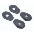 R&G Racing Adapters, Micro indicators (set of 4) for Suzuki GSXR600/750 '01-'05, GSXR1000 '01-'04, Bandit 600 '94-'19, Bandit 1200 '95-'14